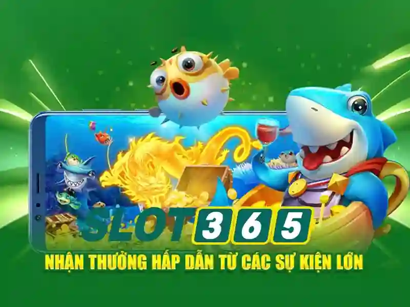 Giao diện trang chủ nhà cái Slot365 hiện đại và bắt mắt